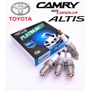 หัวเทียน BTL สำหรับ ALK6RC แพ็ค 4 หัว หัวเข็ม Platinum BKR5ES K16PR-U11 IK16 CITY CIVIC LANCER PAJERO COROLLA VIOS YARIS