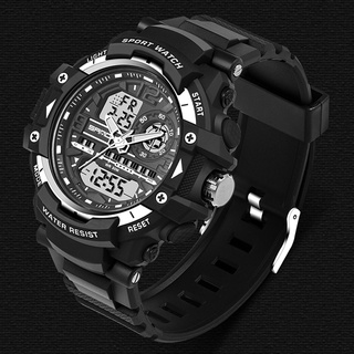 SANDA Fashion Waterproof Sport Watch Men Camping Diving Military Wrist Watches Geneva Clock For Male Saat Relogio Mascul
