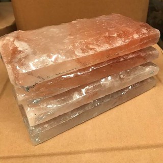 (Make Scents) แผ่นเกลือหิมาลัย Himalayan Salt Block AKA Wellness ถ้ำเกลือ ผนังเกลือ ห้องเกลือ ซาวน่า ขนาด 8"x4"x1.5"