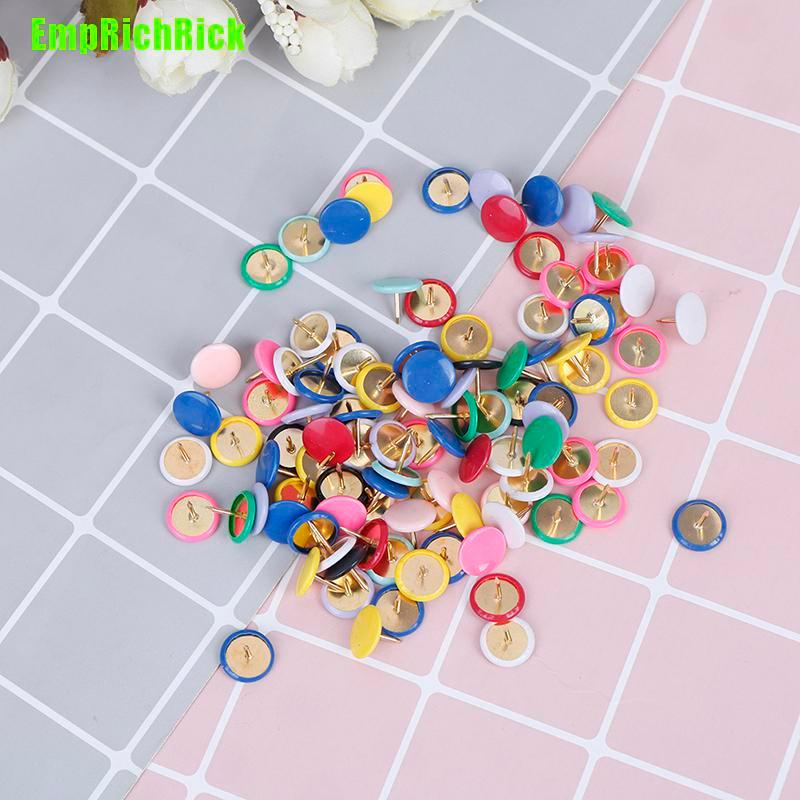 emprichrick-แผนที่โน๊ตบอร์ด-thumb-tacks-point-in-drawing-100-ชิ้น