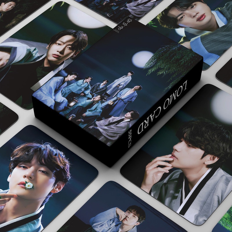 การ์ดโลโม่-อัลบั้มรูปภาพ-bts-2022-dalmajung-v-jk-55-ชิ้น-ต่อกล่อง-พร้อมส่ง