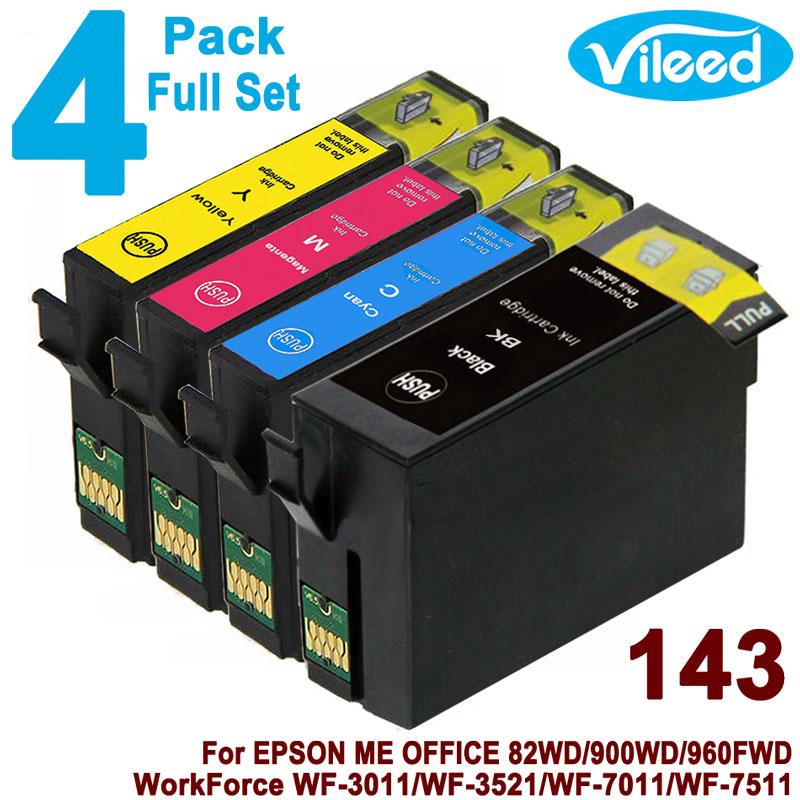 [สต็อกประเทศไทย]T1431-T1434 Compatible ink cartridges for EPSONME 82 ...
