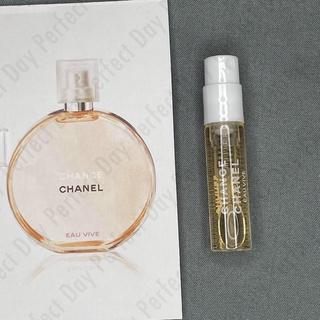 「น้ำหอมขนาดเล็ก」Chanel Chance Eau Vive, 2015 1.5ML