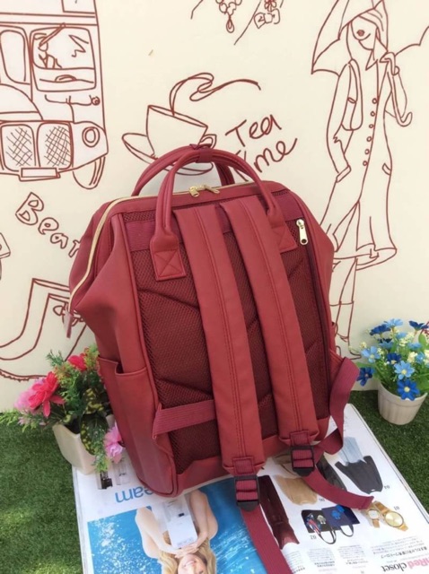 anello-polyurethane-leather-rucksack-แบรนด์ที่กำลังเป็นที่นิยมกัน