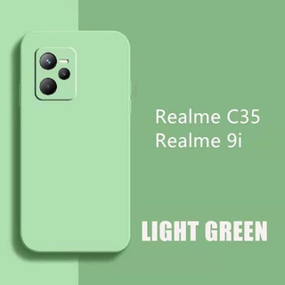 Realme C35เคสTPU​นิ่ม​สีพาสเทลคลุมกล้องOPPO A17/A17K/Realme 9i/OPPO A76/A36/OPPO A16K/Realme 9Pro/Realme 9Pro Plus