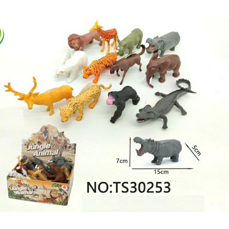 firstbuy-โมเดล-สัตว์ป่า-jungle-animals-12-ชนิด-ยางนิ่ม-ขนาด-10-15-ซม-คละไซส์-ขายยกกล่อง