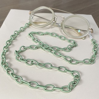 สายคล้องหน้ากากอนามัย สายคล้องแว่น โซ่ไนล่อน 60-80 ซม. สายคล้องแมสก์ Nylon Chain Glass Mask Strap Necklace