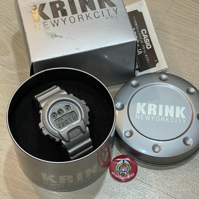 G-Shock x Krink Limited Edition รหัส DW-6900KR-8JR | Shopee G-Shock x Krink Limited Edition รหัส DW-6900KR-8JR | Shopee