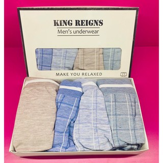 กางเกงในผู้ชาย King Reigns (1 กล่อง / 4ชิ้น )