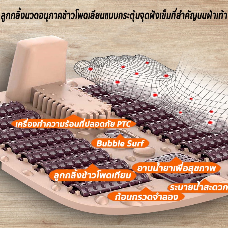 tkt-เครื่องนวดฝ่าเท้า-สปาเท้า-เครื่องสปาเท้า-ผ่อนคลายเท้าเพื่อสุขภาพ-เครื่องนวดเท้า-ไม่ควรเปิดใช้ในกรณีที่ไม่ได้ใส่น้ำ