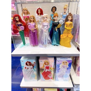 🇺🇲ลิขสิทธิ์​แท้​จาก​ดิสนี่ย์​อเมริกา​🇺🇲 Disney Princess Classic Doll ขนาด 12 นิ้ว ตุ๊กตาเจ้าหญิงแพคเกจใหม่ล่าสุด