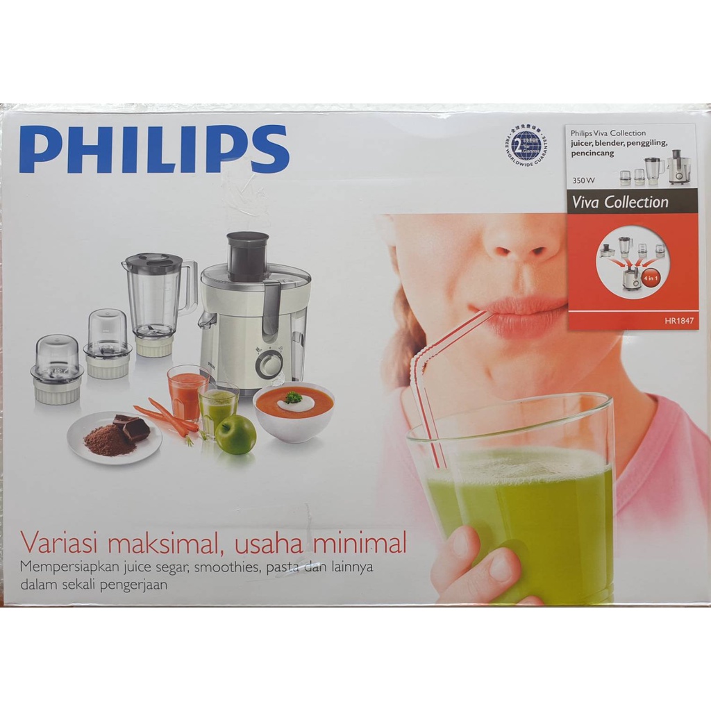 philips-เครื่องสกัดน้ำผลไม้-เครื่องปั่น-บด-และบดสับ-viva-collection-hr1847