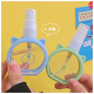 ขวดสเปรย์ น่ารัก 50 ML ขวดสเปรย์พกพา ขวดเปล่า ขวดแอลกอฮอล์ ขวดใส่น้ำหอม หุ้มซิลิโคนอย่างดี สีสันสวยงาม เกรดพรีเมี่ยม