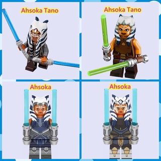 บล็อกตัวต่อเลโก้ Ahsoka Tano ขนาดเล็ก ของเล่นสําหรับเด็ก