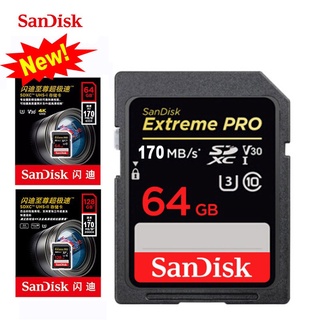 ภาพหน้าปกสินค้าExtreme Pro Memory Card SD Card 128GB 64GB 512GB 256GB speed  up to 95MB/s memory sd card 32GB Class10 U3 4K For Camera ที่เกี่ยวข้อง