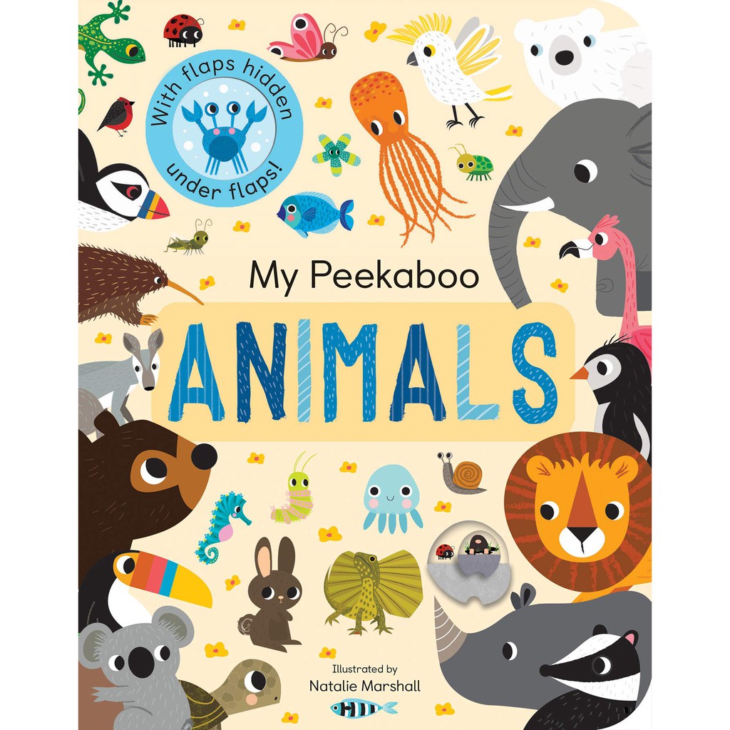 หนังสือนิทานภาษาอังกฤษ-my-peekaboo-animals-board-book