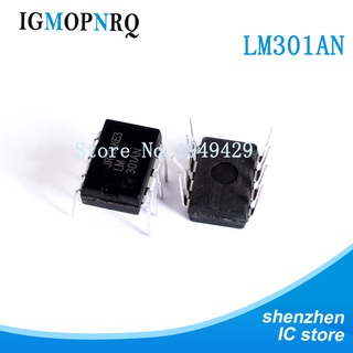 ใหม่ แอมป์ขยายเสียง OP LM301AN DIP8 LM301 LM301A DIP8 10 ชิ้น