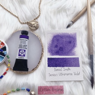 สีน้ำ Daniel Smith เกรดอาร์ตติส Series 1 สี Ultramarine Violet แบ่งขาย2ml.