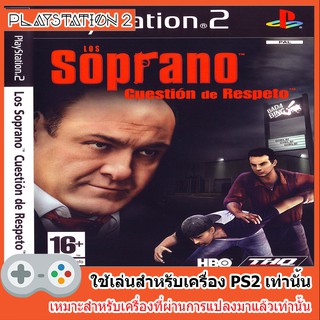 แผ่นเกมส์ PS2 - Sopranos, The Road to Respect (USA)