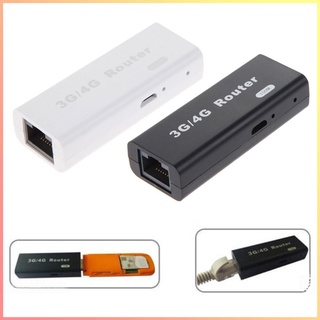 มินิ 3G / 4G WiFi Hotspot Wlan AP ไคลเอ็นต์ 150Mbps RJ45 USB เราเตอร์ไร้สาย