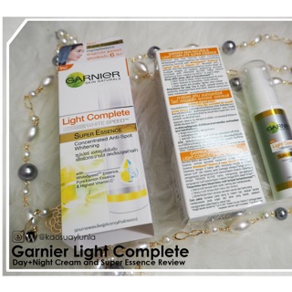 GARNIER Light Complete Super Essence (การ์นิเย่ ไลท์ คอมพลีท ซุปเปอร์ เอสเซนส์