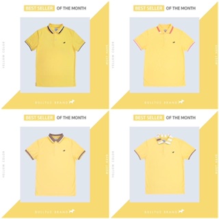 ภาพขนาดย่อของภาพหน้าปกสินค้าเสื้อโปโลบลูตัส Bulltus Brand สีเหลืองทุกรุ่น เก็บเงินปลายทางได้ จากร้าน bulltus_brand บน Shopee ภาพที่ 4