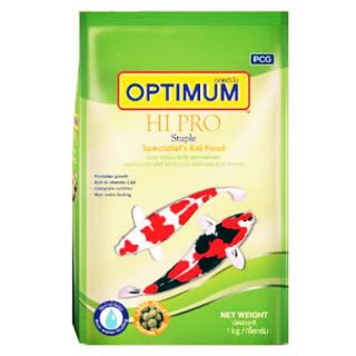 Optimum Hi Pro อาหารปลาคาร์ฟ 1.5 Kg สูตรมาตรฐาน