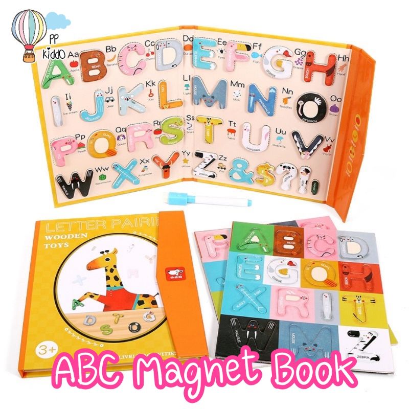 ABC Magnet Book หนังสือแม่เหล็ก สมุดแม่เหล็ก | Shopee Thailand