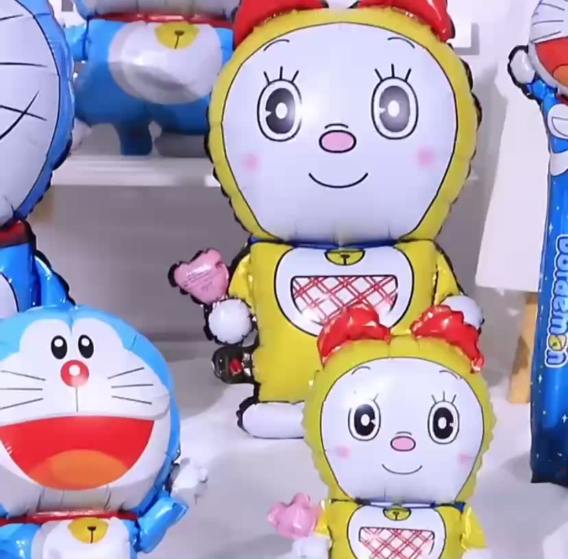 ลูกโป่งวันเกิด-ลูกโป่งฟอยล์-โดเรม่อนdoramon