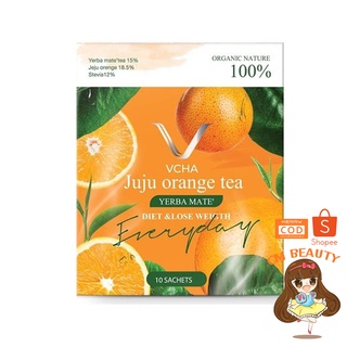 ชาส้ม VCHA (1 กล่อง 10 ซอง) orange tea สูตรลีน