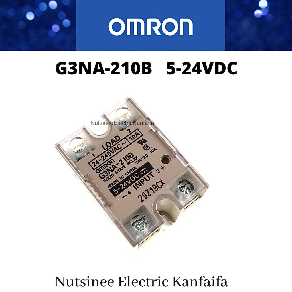 G3NA-210B DC5-24V SOLID STATE RELAY OMRON ของแท้ ราคา 450 บาท | Shopee ...