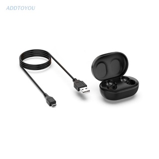 อะแดปเตอร์แท่นชาร์จบลูทูธ ชาร์จ USB แบบเปลี่ยน สําหรับ Xiaomi Redmi Airdots