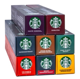 ภาพขนาดย่อของภาพหน้าปกสินค้า️ Starbucks nespresso coffee capsule (exp: 8/24 - 9/24) กาแฟแคปซูล made in Switzerland  lavazza illy จากร้าน japanjet บน Shopee ภาพที่ 4