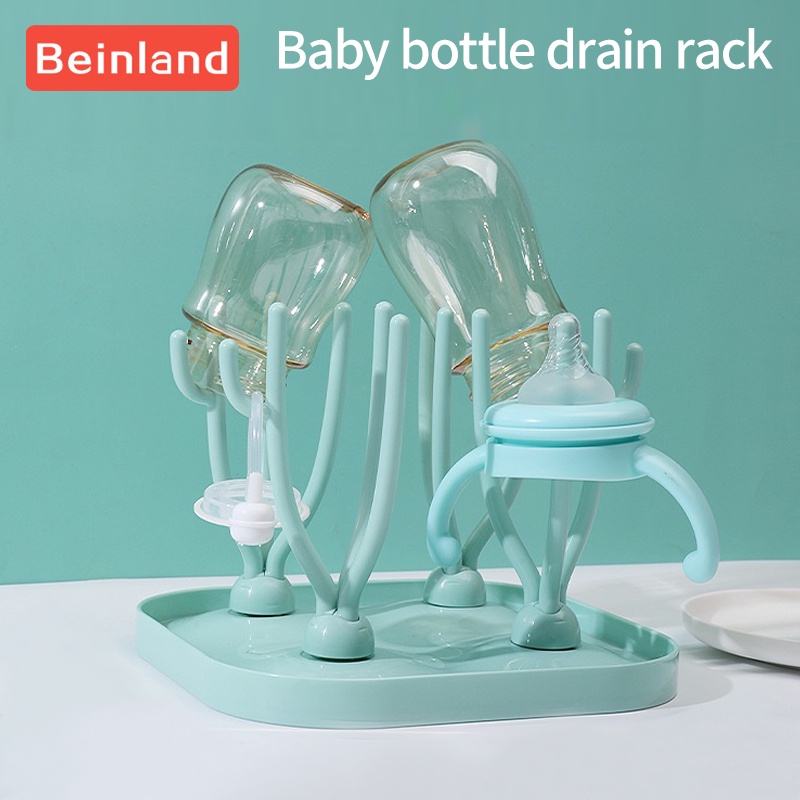 beinland-baby-bottle-rack-multifunctional-baby-bottle-drying-rack-bottle-cup-drip-storage-rack-infant-nipple-bottle-drain-rack