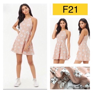 🌈🌺New‼️🌺🌈Forever 21🌺💕เดรสผ้ายืดเนื้อนิ่ม🌺💕