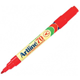 ปากกาเคมี [ARTLINE] EK-70 แดง