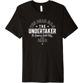 เสื้อยืดโอเวอร์ไซส์เสื้อยืดพรีเมี่ยม พิมพ์ลาย Wwe The Dead Man Undertaker สไตล์วินเทจS-3XL