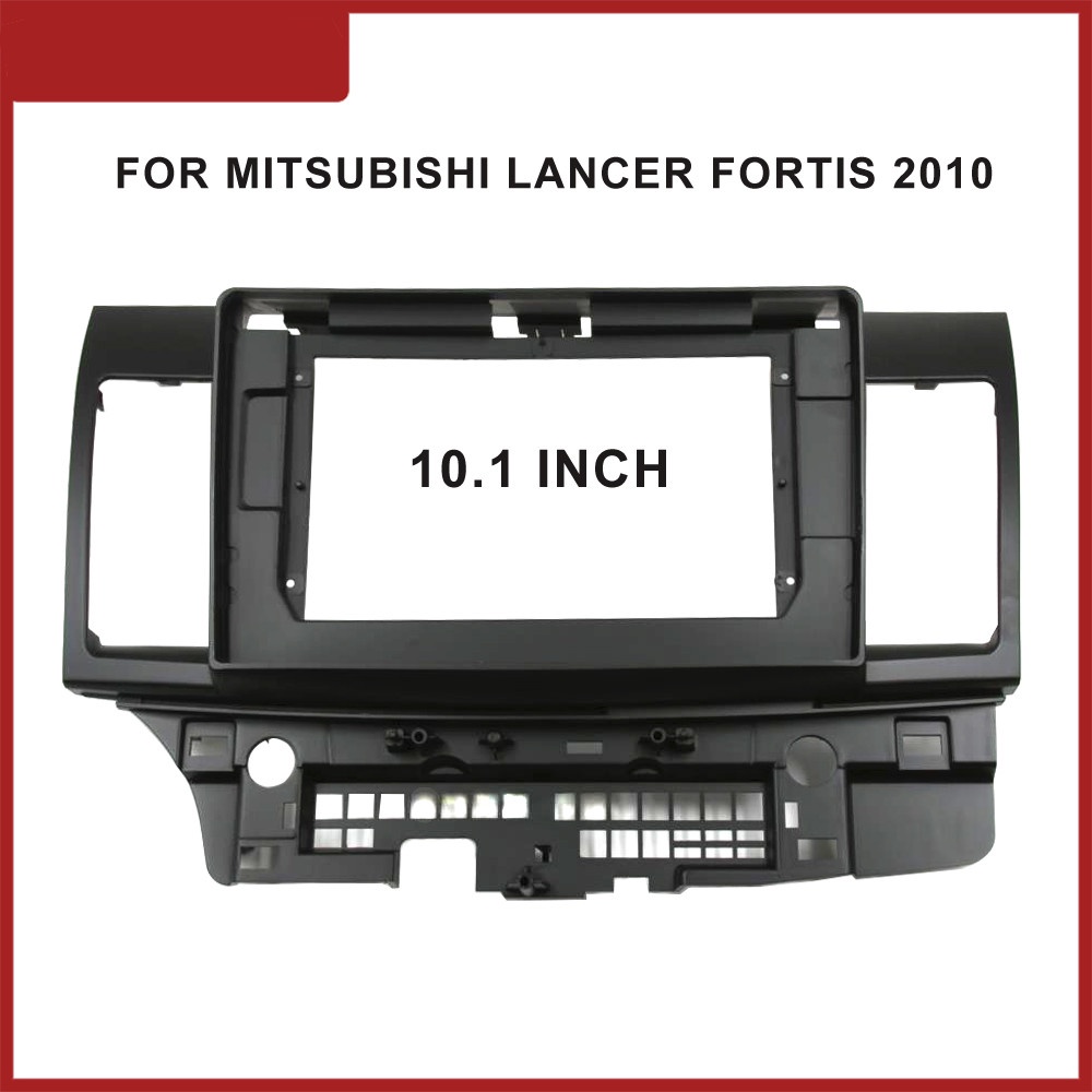 แผงวิทยุรถยนต์-9-นิ้ว-10-1-นิ้ว-สําหรับเครื่องเล่น-mitsubishi-lancer-fortis-2010-dash-frame-installation-2-din-dvd-gps-mp5-android