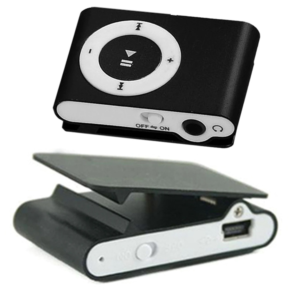 พร้อมส่ง-เครื่องเล่น-mp3-player-mini-มีคลิปหนีบ-เครื่องเปล่า