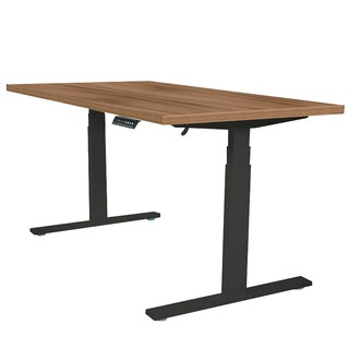 Desk STANDING DESK ERGOTREND SIT 2 STAND GEN2 150CM TEAK/BLACK Office furniture Home &amp; Furniture โต๊ะทำงาน โต๊ะทำงานปรับ