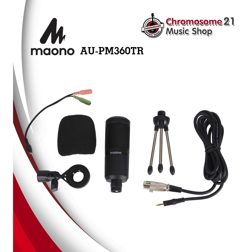 ไมโครโฟน-condenser-maono-au-pm360tr