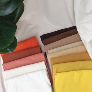 ผ้าพร็อพ ผ้าฝ้าย มีให้เลือก 13 สีพร้อมส่งรบกวนอ่านให้เข้าใจอย่างละเอียดด้วยค่ะ🔅