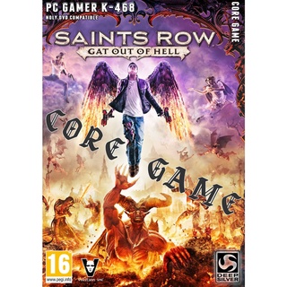 GAME​ PC​ saints row gat out of hell แผ่นเกมส์ แฟลชไดร์ฟ เกมส์คอมพิวเตอร์  PC โน๊ตบุ๊ค