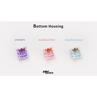 ภาพหน้าปกสินค้า[Linear Switch] WS MMswitch Pastel Bottom Housings ที่เกี่ยวข้อง