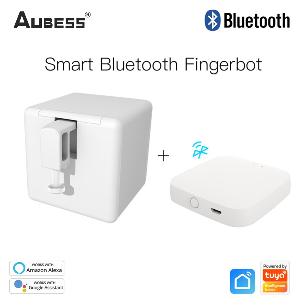 aubess-ใหม่-fingerbot-tuya-bluetooth-smart-fingerbot-schakelaar-bot-knop-pusher-สวิตช์โรบอท-กดเปิดปิดปุ่มเครื่องใช้ไฟฟ้า-เชื่อมต่อ-bluetooth-รองรับ-alexa-google-cod