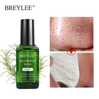 [จัดส่งไว]BREYLEEต้นชา กำจัดสิวหัวดำ ผ้าปิดจมูก เซรั่มรักษาสิว ขั้นตอนที่ 1 กำจัดสิวหัวดำ+กระดาษ 100 ชิ้น