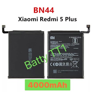 แบตเตอรี่ Xiaomi Redmi 5 Plus BN44 4000mAh ประกัน 3 เดือน