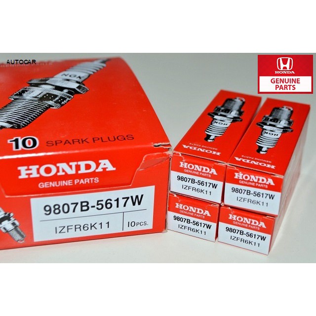 หัวเทียน-honda-izfr6k11-ngk-iridium-part-no-9807b-5617w-1ชุด4หัว