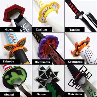 Demon Slayers Blade อาวุธ Sun Wheel มีดภรรยาของฉัน Zenyi Tomioka Yoshiyoshi Butterfly Kitchen Gate Tanjiro COS มีดเปิดม