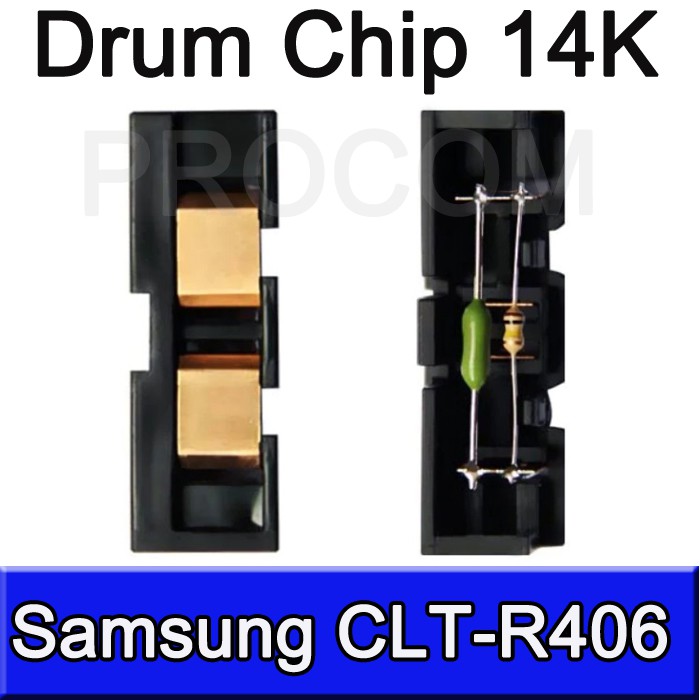 ภาพหน้าปกสินค้าชิปดรัม 14K CLT-R406 CLT-406 CLT 406 CLT406 for Samsung CLP-360 CLP-362 CLP-364 CLP-365 SL-C410W SL Drum Unit Reset chip